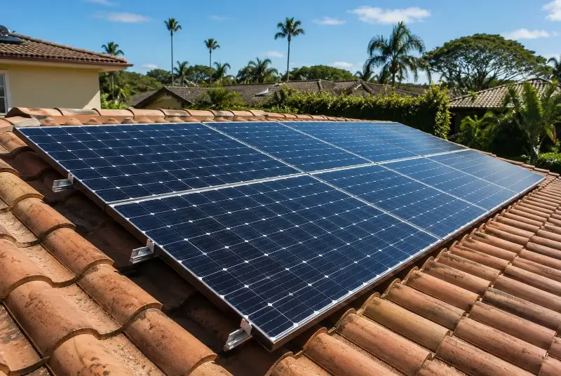Installation de panneaux solaires à Val-d'Aigoual